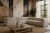 Narożnik modułowy Marbella Symetrical L z eleganckimi przeszyciami - tkanina Riviera - Aranżacja