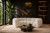 Sofa modułowa Marbella Moon półokrągła z eleganckimi przeszyciami - tkanina Suprise Me - Aranżacja