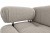 Sofa modułowa Korfu czteroosobowa z z regulowanym podłokietnikiem - tkanina Abriamo - zbliżenie na oparcie