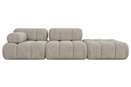 Sofa modułowa Korfu czteroosobowa z z regulowanym podłokietnikiem - tkanina Abriamo - widok główny