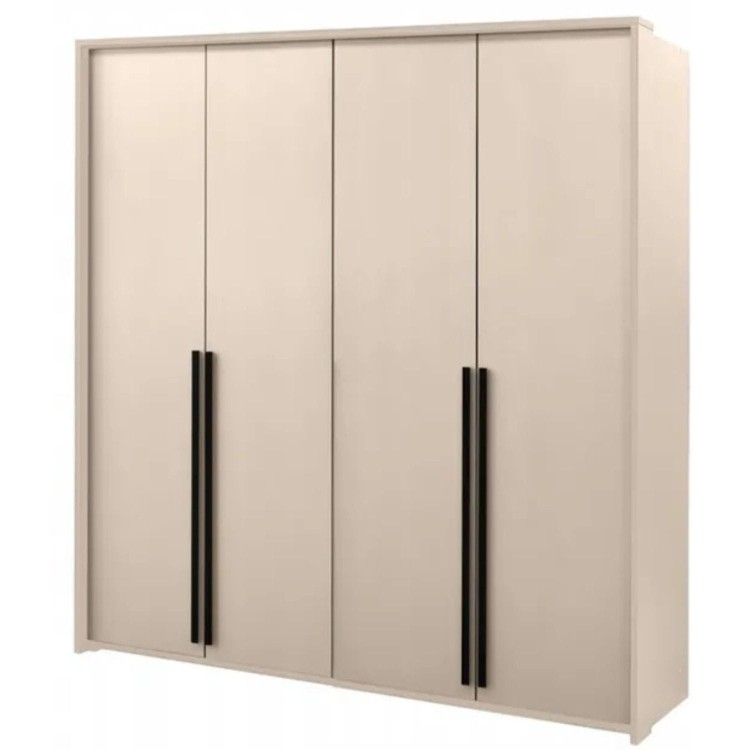 Szafa czterodrzwiowa Mono 210 cm Dąb dziki - wariant Beż piaskowy