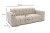 Sofa Selda trzyosobowa eleganckimi przeszyciami - Wymiarówka