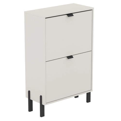 Szafka na buty SMART 61 cm na nóżkach - Beż piaskowy - widok główny