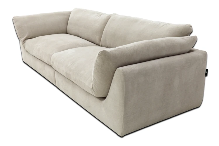 Sofa modułowa trzyosobowa Awinion z miękkim siedziskiem - tkanina Storm - widok z innego ujęcia 2