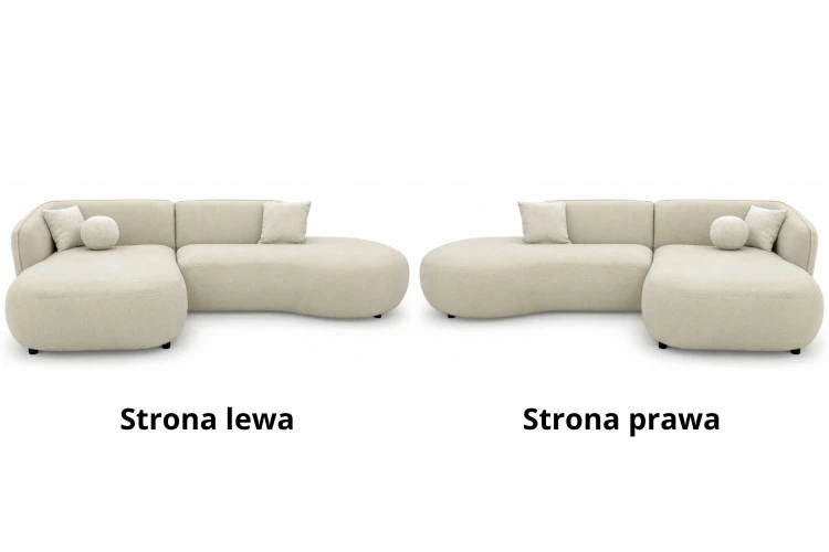 Narożnik Laures Lounge z poduszkami - wybór strony