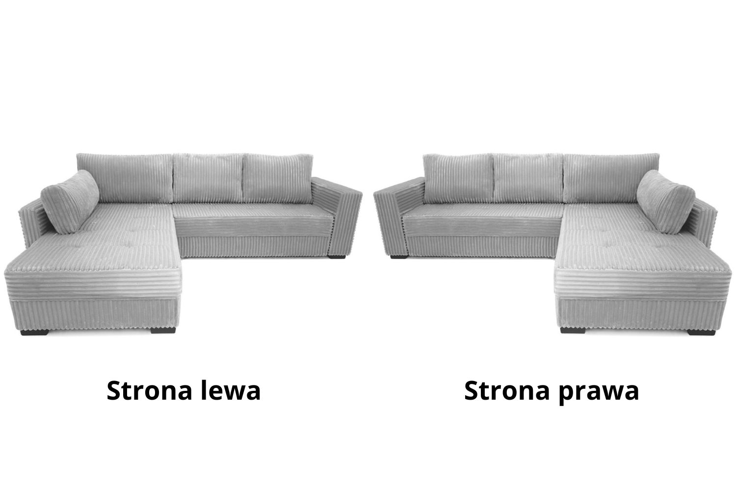Paola L – układ stron