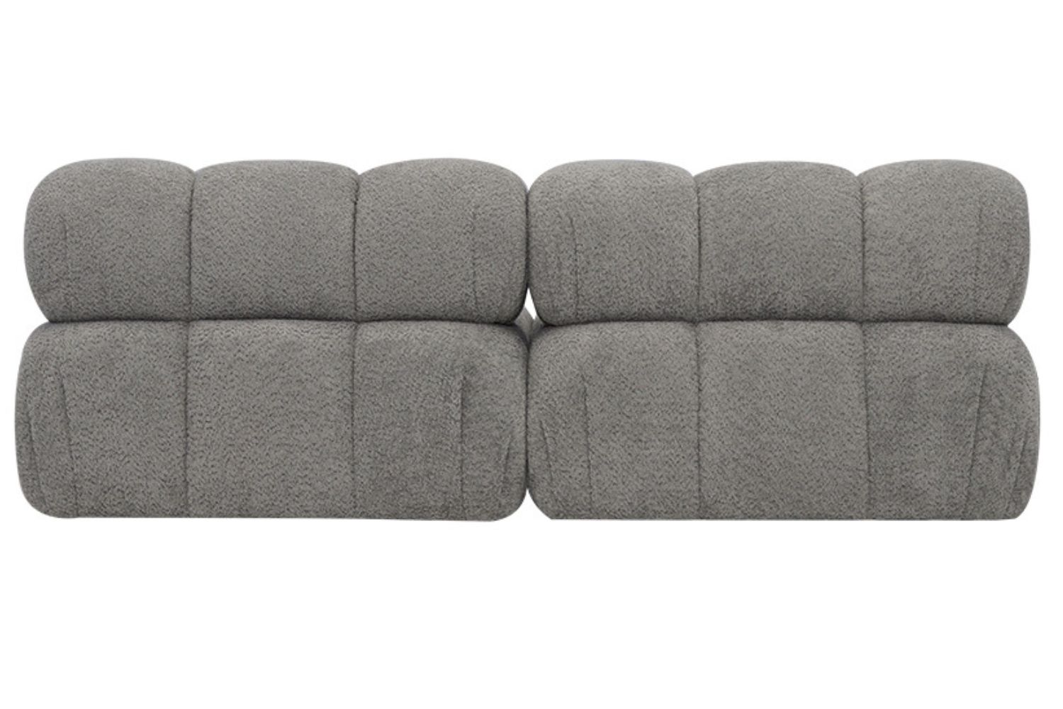 Sofa modułowa Pula dwuosobowa w tkaninie Abriamo 07 - detal przeszyć i tkaniny