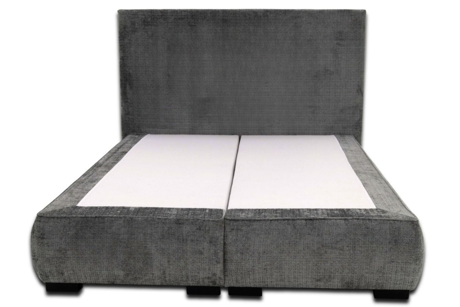 Łóżko tapicerowane dwuosobowe 160x200 Simple - tkanina Cremona - widok od frontu