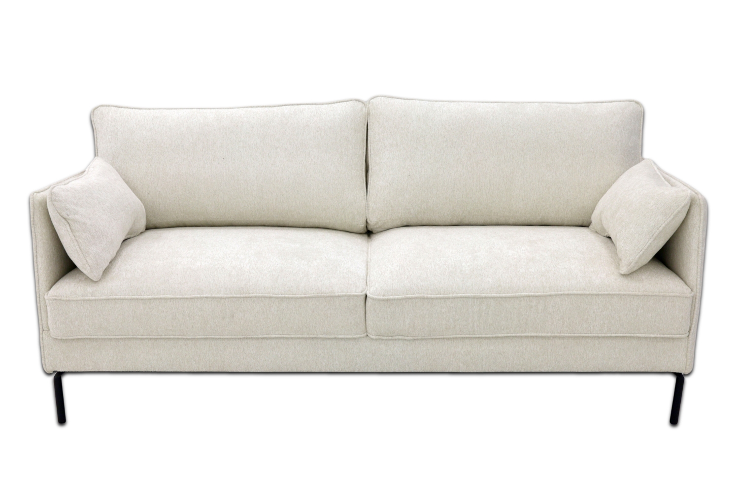 Sofa Raven – styl i komfort w skandynawskim wydaniu - Tkanina Toro 140 - widok od frontu